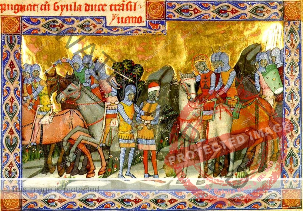 Capturarea lui Gyula cel Tânăr de către Ștefan I, regele Ungariei